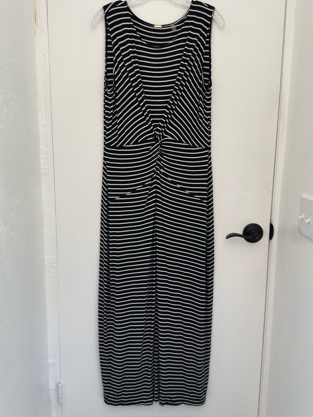 Coastal Grandmother Quiet Luxury Striped Resort Wear Vacation Striped Maxi Dress